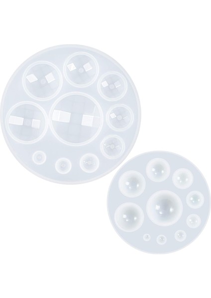 Epoksi Kalıbı Yarım Küre Elmas