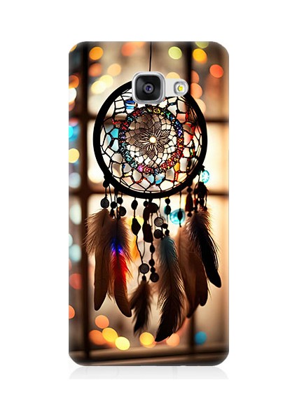 Samsung Galaxy A7 2016 Uyumlu Düş Kapanı Dreamcatcher Desenli Silikon Kılıf
