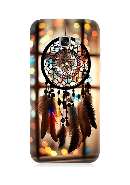 Samsung Galaxy A3 2017 Uyumlu Düş Kapanı Dreamcatcher Desenli Silikon Kılıf
