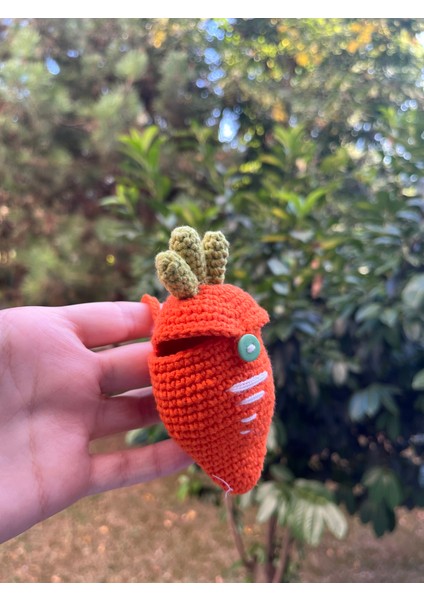 Amigurumi Örgü Havuç Kulaklık ve Kablo Koruyucu Aksesuar fiyatları