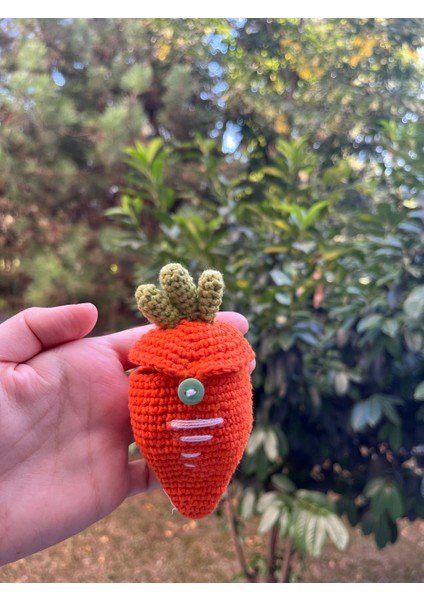 Amigurumi Örgü Havuç Kulaklık ve Kablo Koruyucu Aksesuar fırsatları