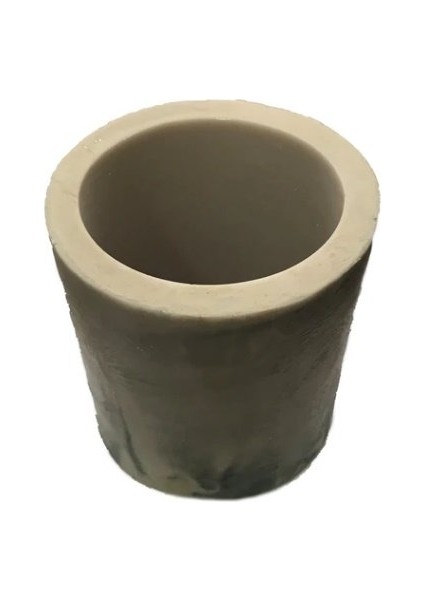 Silindir Saksı Silikon Kalıp Sabun Kokulu Taş Mum Epoksi Kalıbı Seti