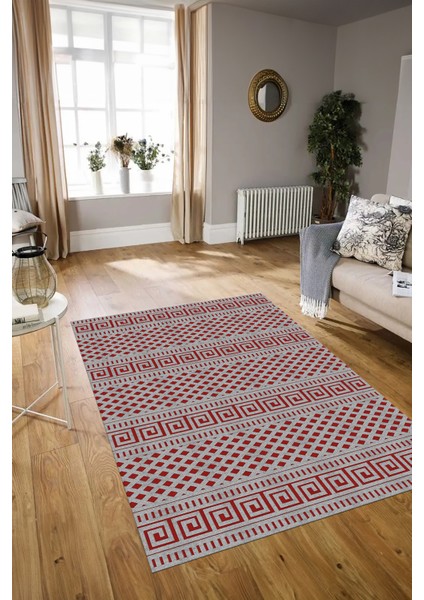 Dijital Baskılı Kaymaz Taban Yıkanabilir Sade Yolluk Mutfak Salon Halısı, N-Sade-21-Bordo, fiyatları