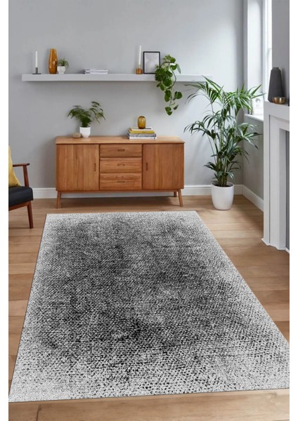 Dijital Baskılı Kaymaz Taban Yıkanabilir Sade Yolluk Mutfak Salon Halısı, N-Sade-43-Siyah, fırsatları