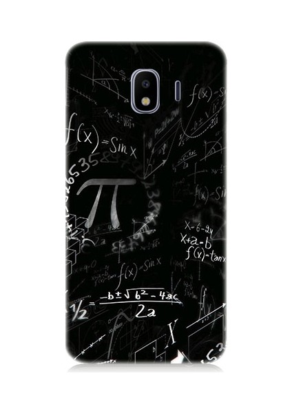 Samsung Galaxy J4 Duo Uyumlu Pi ve Matematik Formülü Desenli Silikon Kılıf
