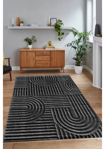 Dijital Baskılı Kaymaz Taban Yıkanabilir Sade Yolluk Mutfak Salon Halısı, N-Sade-01-Antrasit, fiyatları
