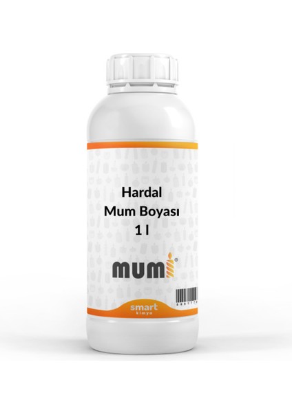 Sıvı Mum Boyası Hardal 1 Lt