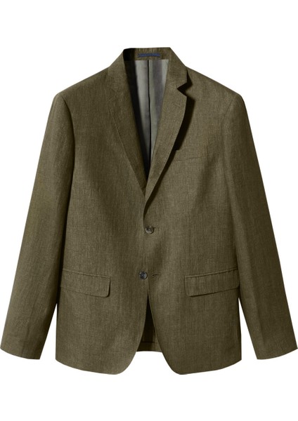 Mango Man Blazer Takım %100 Keten