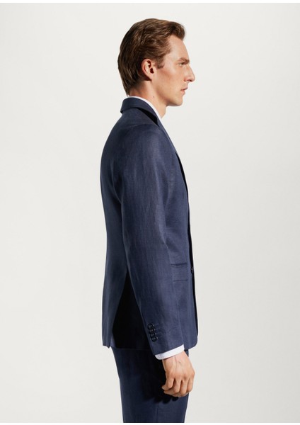 Mango Man Blazer Takım %100 Keten