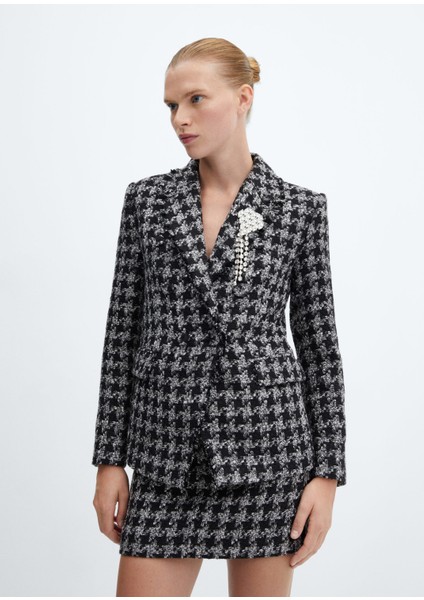 Tweed Takım Mini Etek