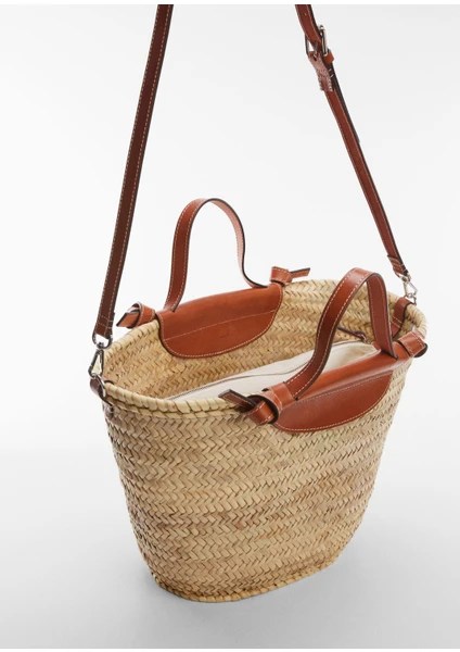 Raffia Tote Çanta