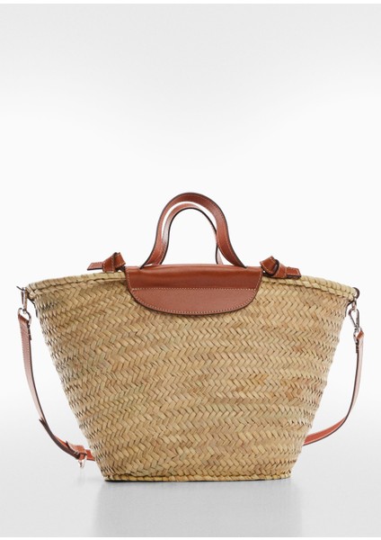 Raffia Tote Çanta