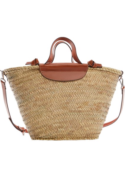 Raffia Tote Çanta