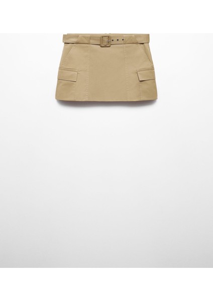 Kemerli Kargo Mini Etek fırsatları