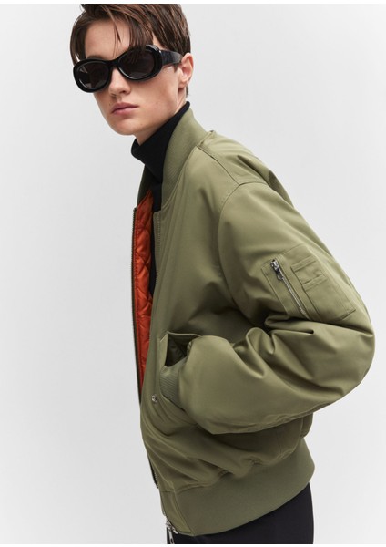 Oversize Bomber Ceket