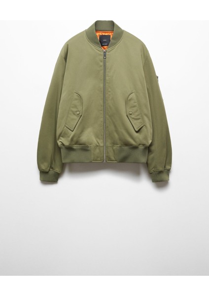 Oversize Bomber Ceket