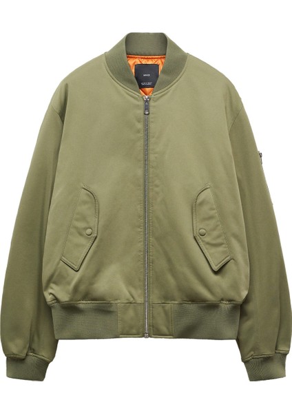 Oversize Bomber Ceket