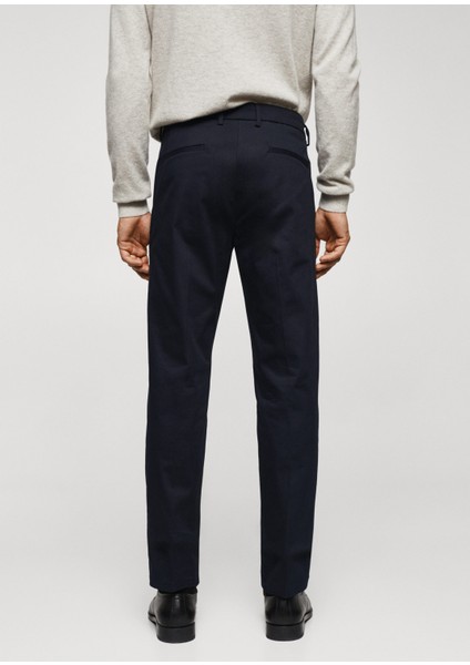 Man Slim Fit Chino Pantolon