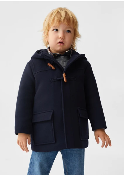 Mango Kids Kapüşonlu Ceket