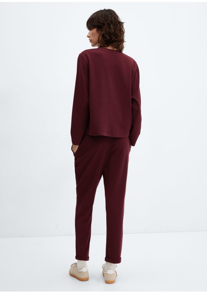Dekoratif Dikişli Sweatshirt