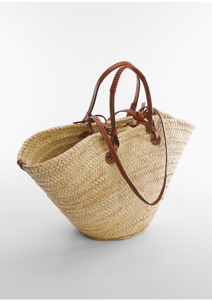 Raffia Tote Çanta