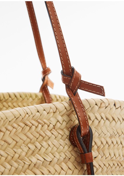 Raffia Tote Çanta