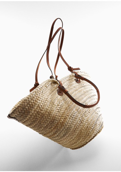 Raffia Tote Çanta