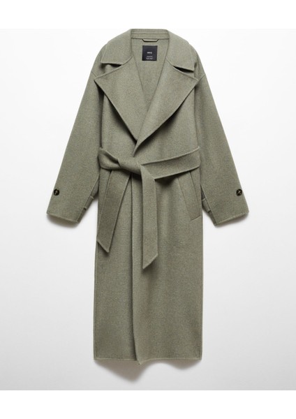 Kemerli Yün Palto modelleri