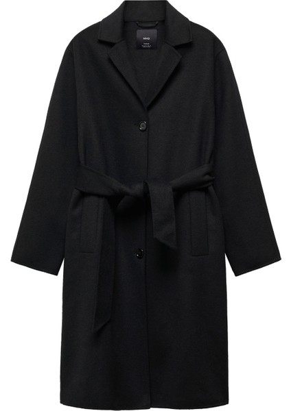 El Yapımı Kemerli Yün Palto fırsatları