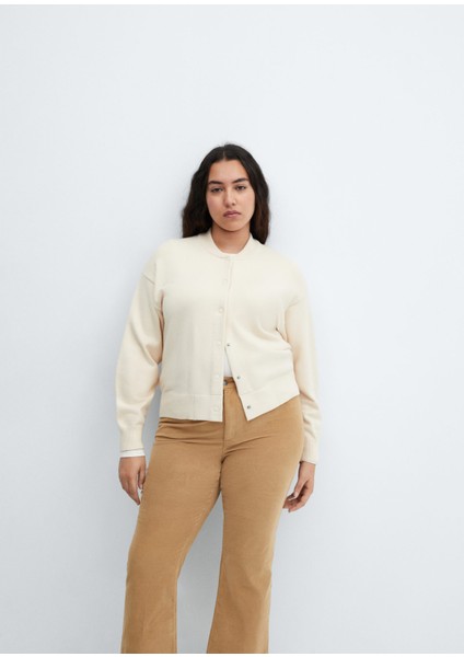 Flare Crop Kadife Pantolon