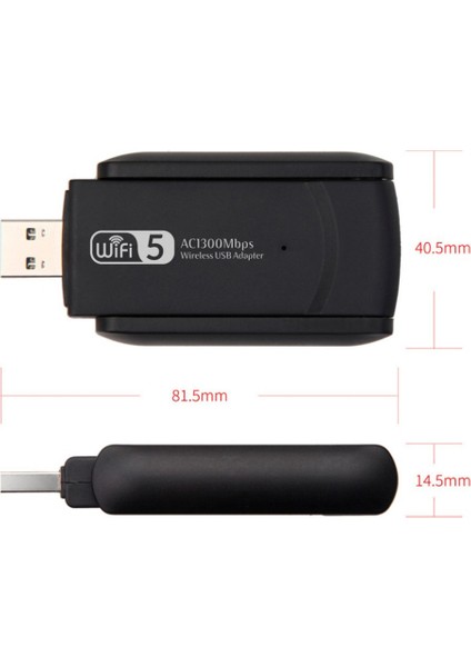 Antenli Wireless Adaptörü Kablosuz Ağ Pc USB Wifi Alıcı