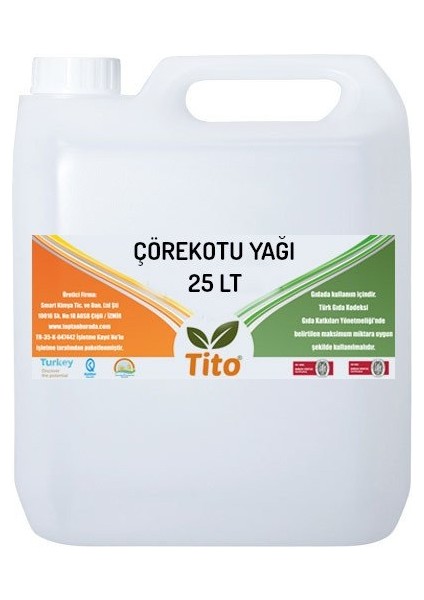 Çörekotu Yağı Soğuk Sıkım 25 Lt