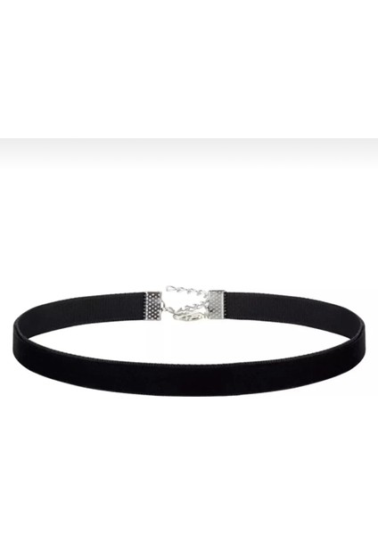 Siyah Kadife Choker Kolye