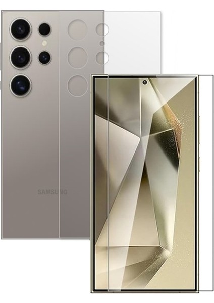Samsung Galaxy S24 Ultra Ekran Koruyucu Ön Arka