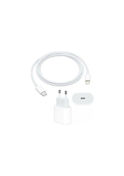 Apple iPhone 14 Plus Uyumlu Type-C 20W Hızlı Şarj Adaptörü