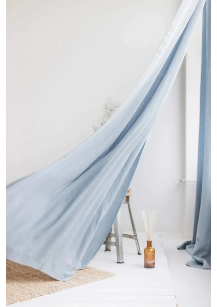 Rustik Yıkanmış Keten Perde, Yıkanmış Keten Fon Perde, Tek Kanat fiyatları