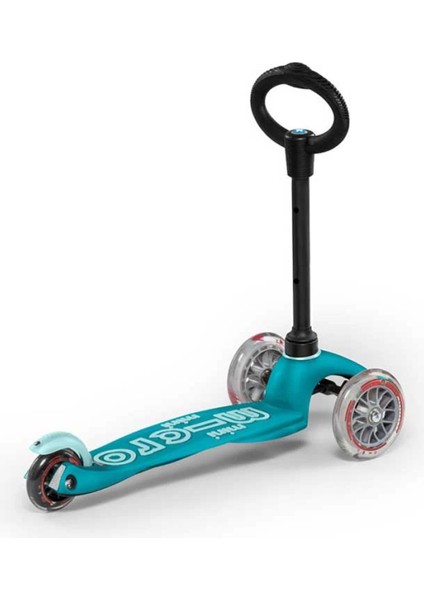 Mini Micro 3in1 Deluxe 3 Tekerlekli Scooter Aqua