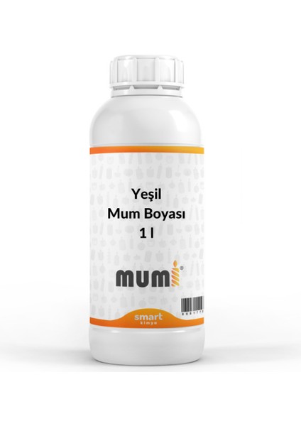 Sıvı Mum Boyası Yeşil 1 Lt