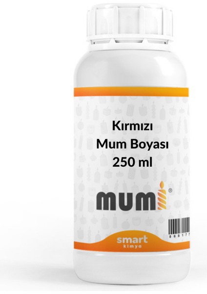 Sıvı Mum Boyası Kırmızı 250 ml