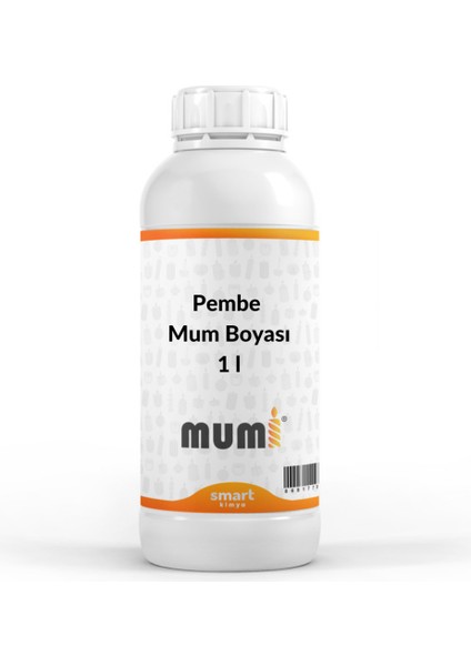 Sıvı Mum Boyası Pembe 1 Lt