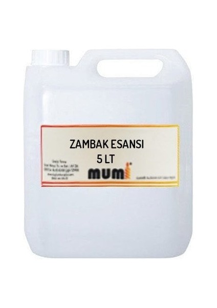 Mum Esansı Zambak 5 Lt