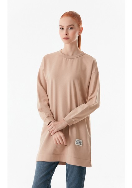 Fullamodest Basic Bisiklet Yaka Tunik