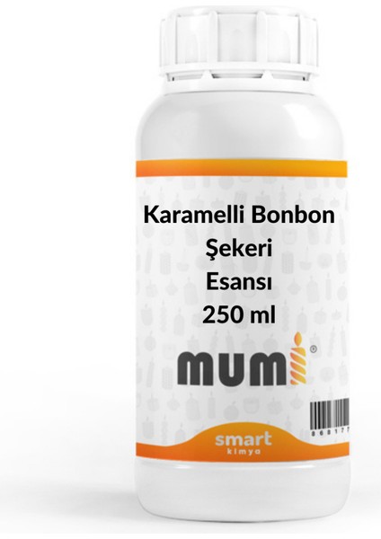 Mum Esansı Karamelli Bonbon Şekeri 250 ml