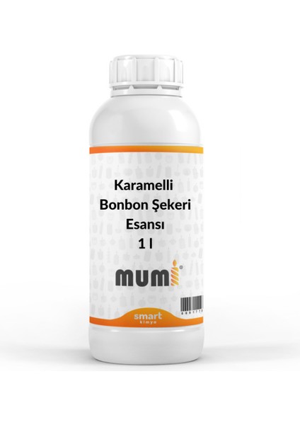 Mum Esansı Karamelli Bonbon Şekeri 1 Lt
