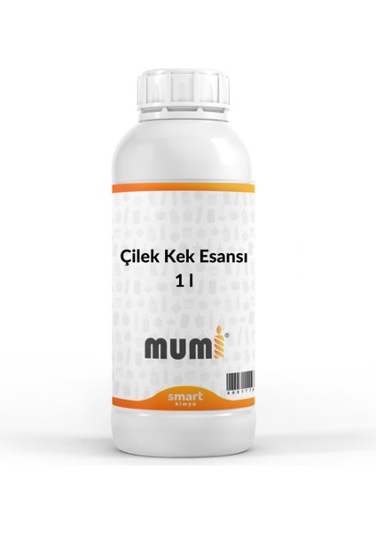 Mum Esansı Çilekli Kek 1 Lt
