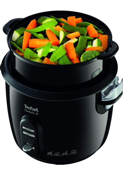 RK1038 Classic Çift Fonksiyonlu Pirinç Pişirici, Siyah, 700 W fırsatları