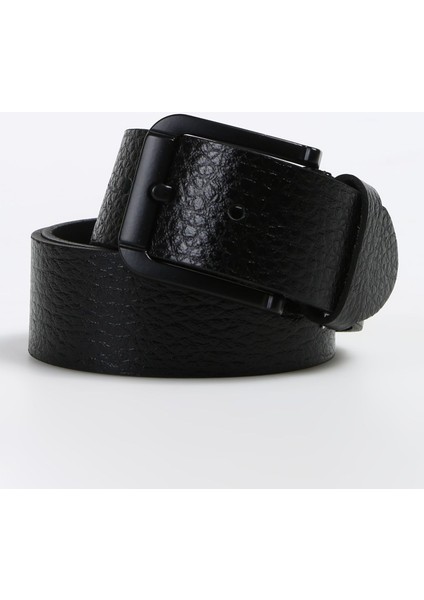 Erkek Kemer Frk 032 4,5 Düz Deri Siyah