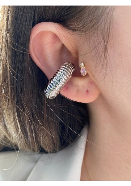 Boğumlu Halka Altın Kaplama Kıkırdak Earcuff fiyatları