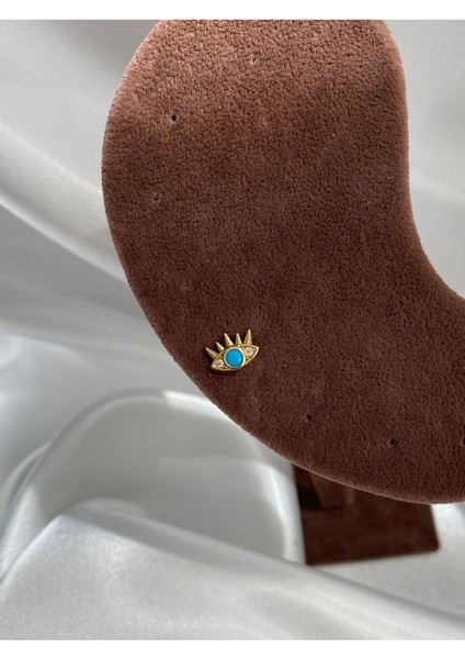 Kadın 8 Bar Cerrahi Çelik Piercing Altın Kaplama ( Tragus Helix Kıkırdak ) indirimleri