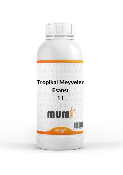 Mum Esansı Tropikal Meyveler 1 Lt